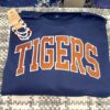 Tigers Embroidered Glitter Crew
