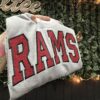 Mascot Glitter Embroidered Crew