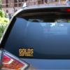 Saginaw Golds Decal - Image 2