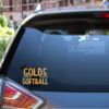 Saginaw Golds Decal - Image 3