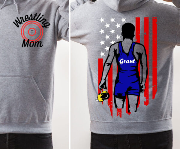 Custom Wrestler with Flag - Image 2