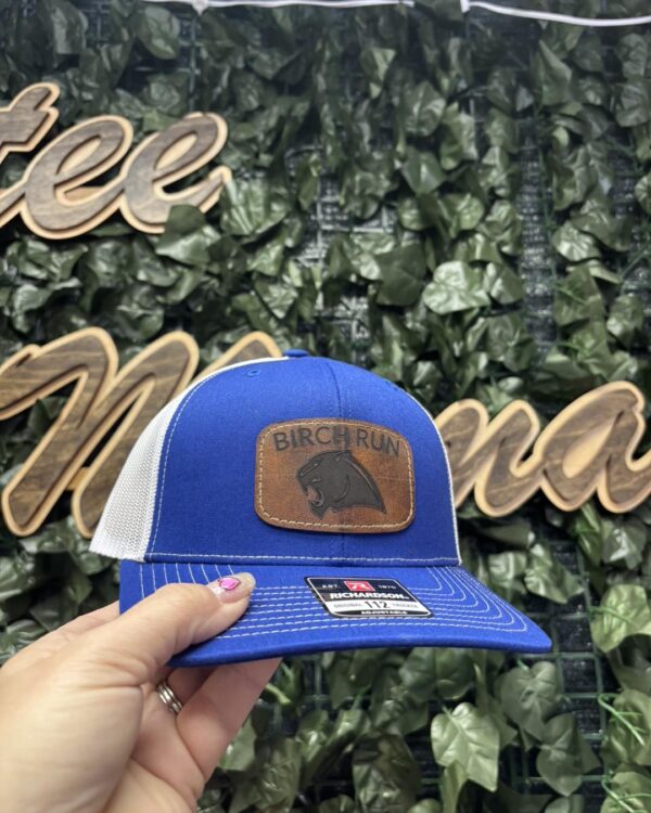 Birch Run Leather Patch Hat