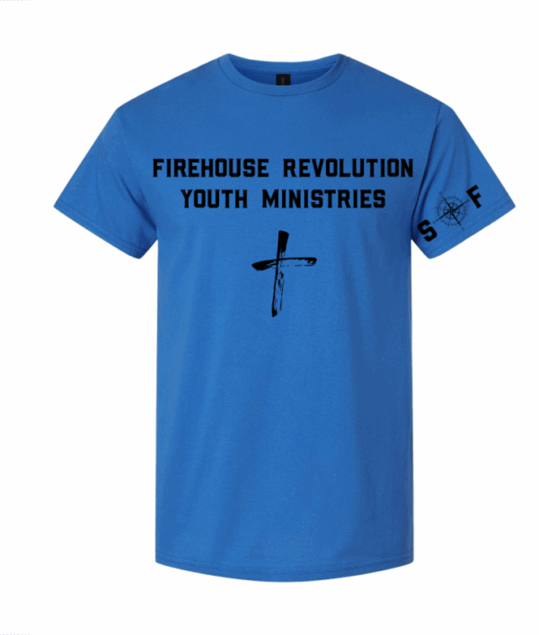Firehouse Revolution Youth Ministries Tee - Blue