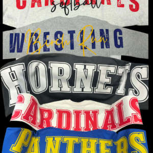 Large Mascot Back Design